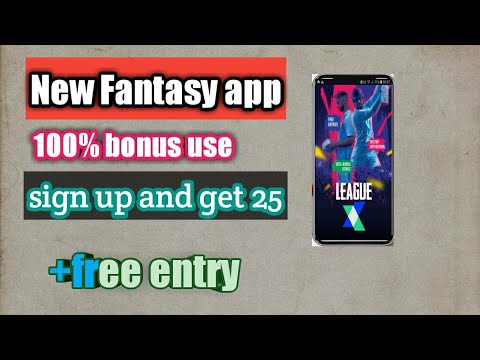 100% bonus use and free entry in every matches| Leaguex fantasy app