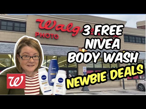 WALGREENS NEWBIE DEALS (1/8 - 1/14) | Get FREE Nivea Body Wash &amp; More!
