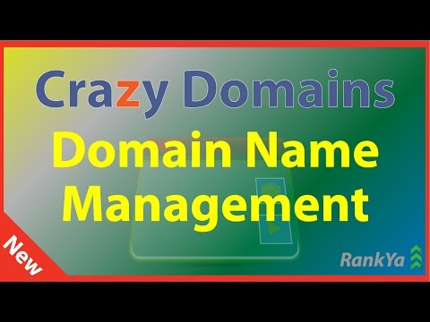 Crazy Domains Domain Name Management