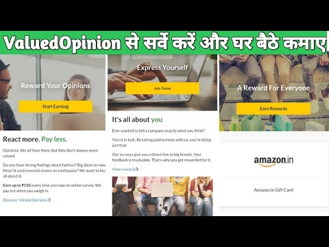 Valued Opinion Surveys Fill Online Hindi | How To Register On ValuedOpinion | Payment Proof | Review