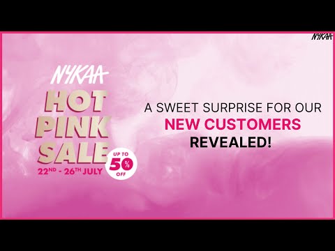 Something Special For Our New Customers | Nykaa&#039;s #HotPinkSale