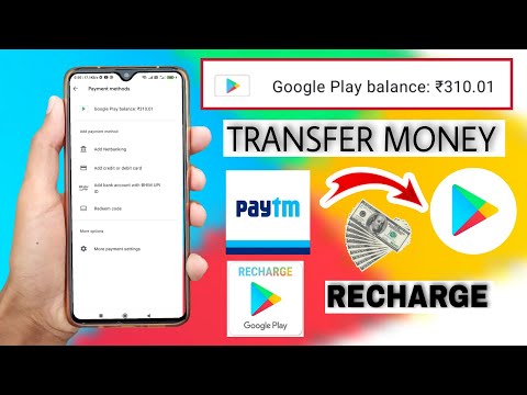 how to recharge google play balance using paytm wallet | paytm to google play store money transfer