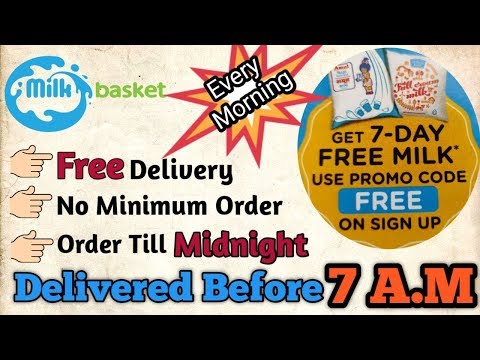 Free Milk Delivery | Buy Grocery &amp; Household Essentials | Breakfast &amp; Dairy Products