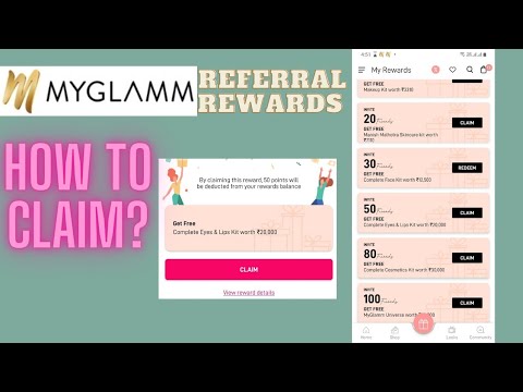 How To Claim Referral Rewards In MyGlamm | Steps To Follow