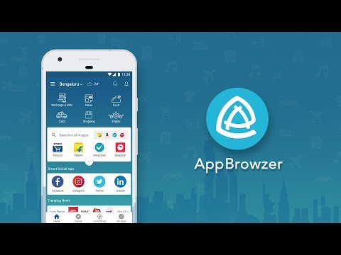 AppBrowzer - Instant App Browser for Shopping, Recharge, Flights, Cabs and more