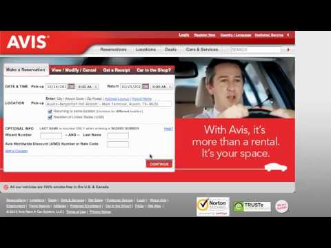 Avis Rent A Car Coupon Code 2013 - How to use Promo Codes and Coupons for Avis.com