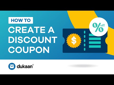 How to Create Discount Coupon | Flat, Percentage &amp; Bxgy Coupons Explained | Dukaan Tutorials