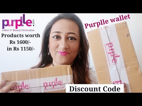 Purplle Haul With Discount code | Cosmetics &amp; Beauty Products | Shopping from Purplle Wallet.