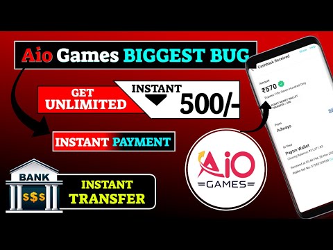 🔥Aio Games App Hack Trick | Per Number 200rs | Sign-up ₹500 Refer ₹500 Instant Payment (LIVE)