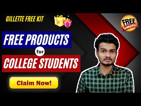 P&amp;G Free Gillette Kit for College Students | free gillette samples | free sample products in india