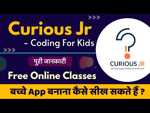 Curious Jr - Coding for kids | How to use curious jr app | Curious Jr app kaise use kare ?