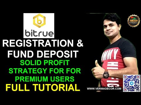 How to register &amp; Deposit fund in Bitrue Exchange Full tutorial in Hindi | Premium Users Strategy