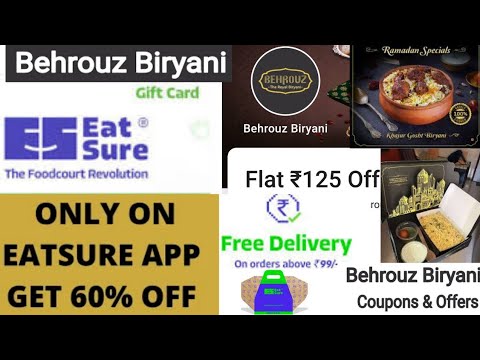 How to Use Eatsure App || Eatsure app se Order Kaise kare || How To Use Behrouz Biryani Coupon Code