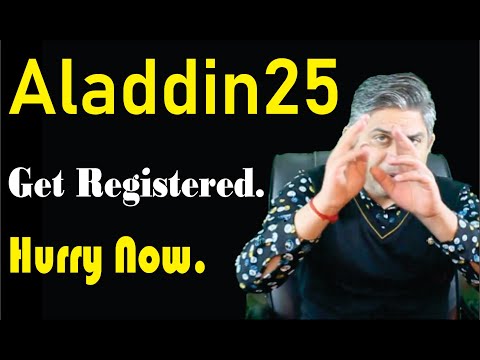 Aladdin 25. What is this? Claim your Reward before it&#039;s too late. Get Registered.