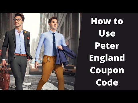 How to Use Peter England Coupon Code?