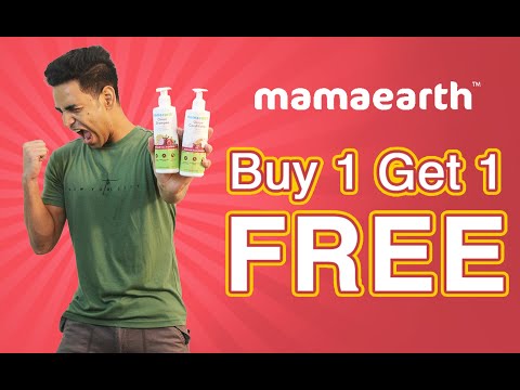 Biggest Mamaearth Sale: Buy 1 Get 1 Free Offer On All Mamaearth Products | Mamaearth Coupon Code
