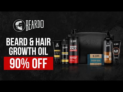 Best Hair Growth &amp; Beard Growth Oil For Men | Offers On Beardo Products | Beardo Beard Oil Offer