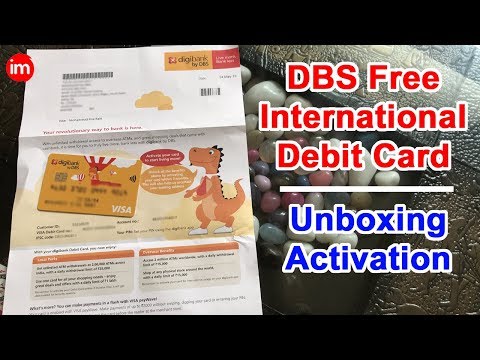 DBS Bank International Debit Card Review and Activation Process in Hindi | Digibank By DBS