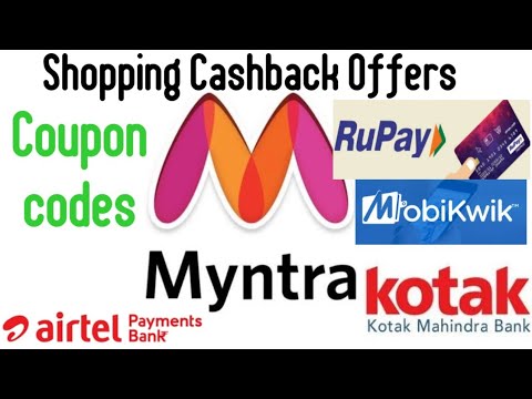 Myntra new shopping coupon codes | Bank offer , Rupay card offer Upi | Mobikwik offer | TechCredit