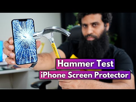 iPhone Hammer Test with Totem 3D Impact Screen Protector