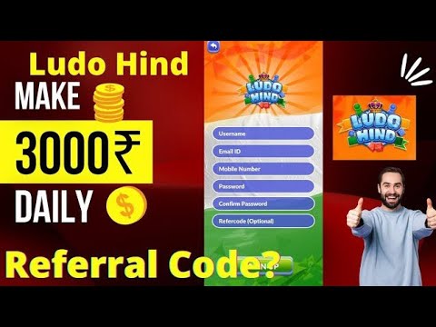 Ludo Hind App | Ludo Hind Referral Code | Ludo Hind Refer Code