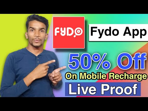 Fydo App Refer And Earn Offer ! 50% Off On Every Mobile Recharge 😯 Best Recharge Offer 2022 !!