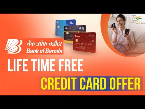 Bank Of Baroda Life Time Free Credit Card Offer