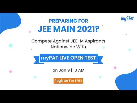 How to crack JEE 2021 on your 1st attempt | myPAT