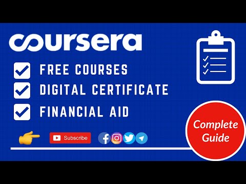 How to Enroll in Coursera Free Courses | Free Certificate on Coursera Financial Aid | Complete Guide