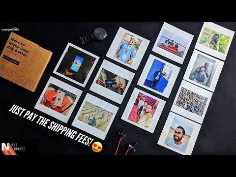 How To Get Free Printed Photos | ft. Zoomin | Pay Only For Shipping.