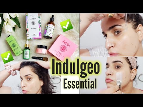 Indulgeo essential Squalane, Hair Promotor and Pore minimizing Face mask Review