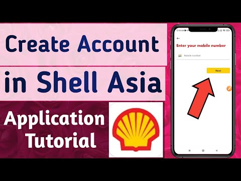 How to Create Account in Shell Asia App