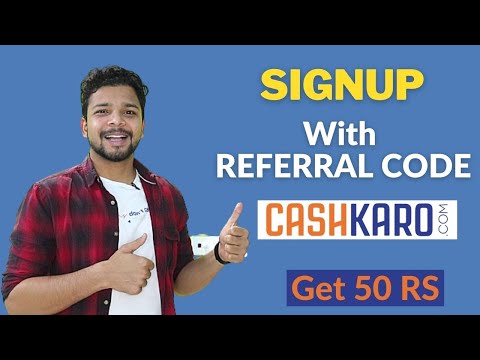 Cashkaro Referral Code | Get Cashkaro Referral Code and Get 50 Rs Bonus | Guranteed | Hurray.