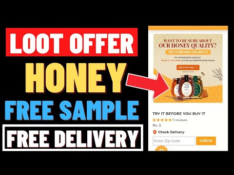 Eiwa Honey Free Sample | Free Sample Products In India | Ps Techzone
