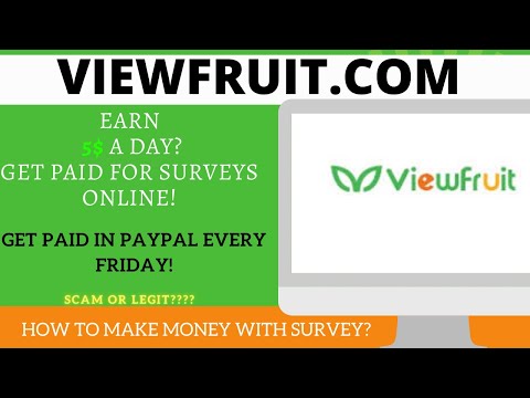 viewfruit survey | make $5 online with survey 2022 | online money goals