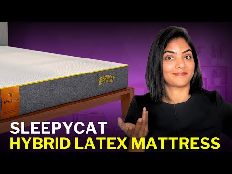 Best Orthopaedic mattress for back and neck pain - Sleepycat Hybrid Latex Mattress Demo and Review