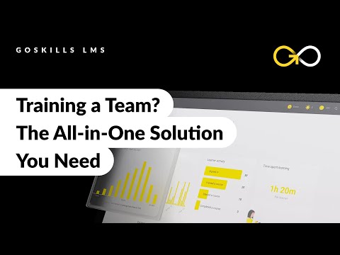 Training Your Team? The All-in-One Solution You Need | GoSkills Learning Management System (LMS)