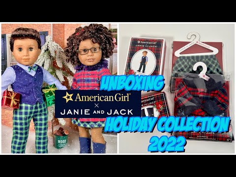 Unboxing the NEW American Girl x Janie and Jack Holiday Collection | Christmas 2022