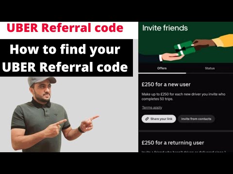 How to find Uber referral code/Uber referral code/Uber bonus with referral code