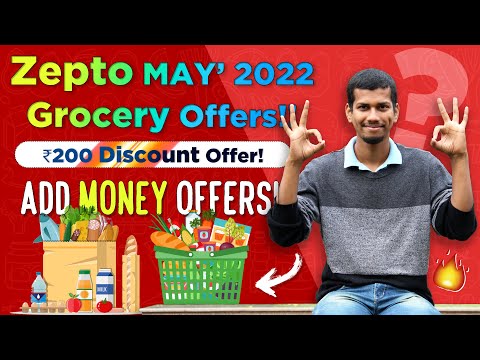 Zepto Grocery Offer - Discount Code + 3 Add Money Offer - Junio, CRED, Simpl Zepto Add Money Offers