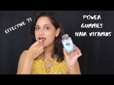 Power Gummies Hair Vitamins With Biotin | How to eat Power Gummies ? | Hindi