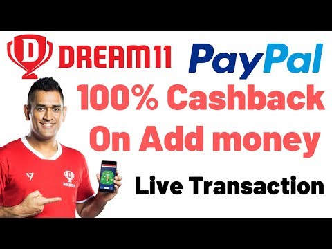 Dream11 Paypal Offer - 100% Cashback upto Rs.150 [All User]