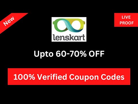 Lenskart Coupon Code ✅ | 60-70% OFF Discount Code | 100% Verified Promo Codes #lenskartoffers