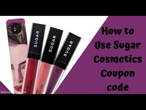 How to Use Sugar Cosmetics Coupon Code