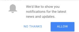 Earningkart Push Notifications