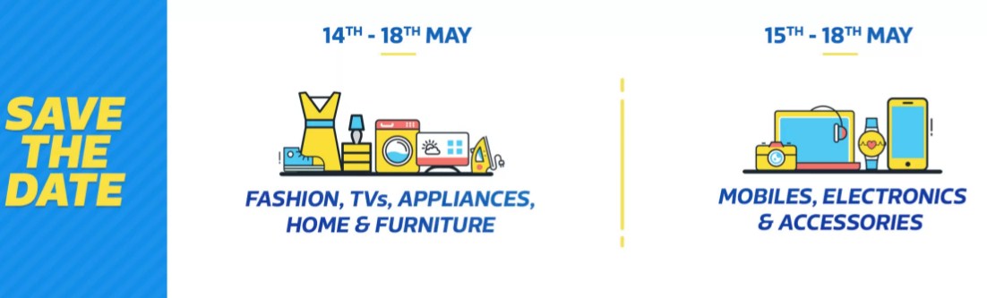 Flipkart Big10 lott sale, Big10 flipkart 14th - 18th may