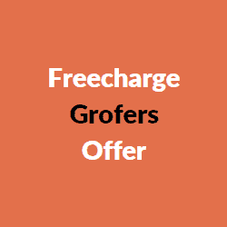 Freecharge Grofers Offer