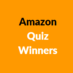 amazon quiz winners