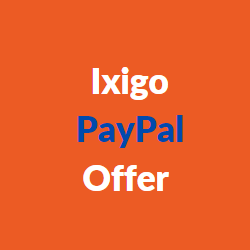 ixigo paypal offer