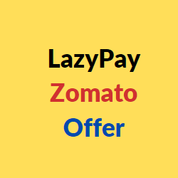 lazypay zomato offer